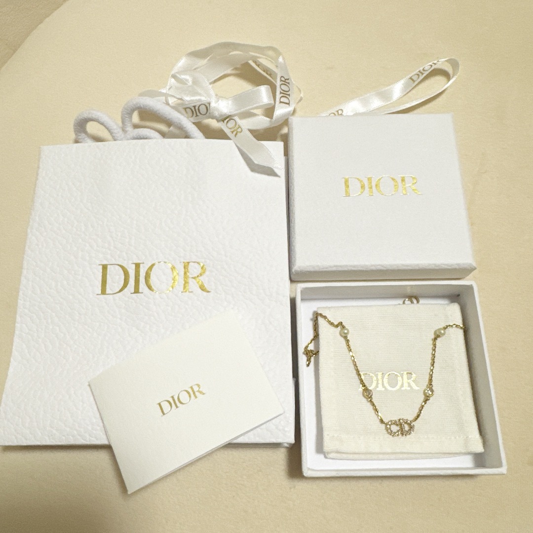 Christian Dior(クリスチャンディオール)のクリスチャンディオール ネックレス CLAIR D LUNE ゴールド レディースのアクセサリー(ネックレス)の商品写真