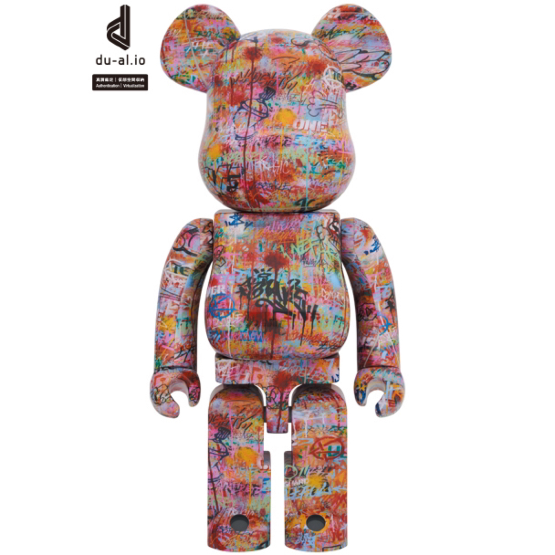 BE@RBRICK(ベアブリック)のBE@RBRICK KNAVE BY YUCK P(L/R)AYER 1000％ エンタメ/ホビーのフィギュア(その他)の商品写真