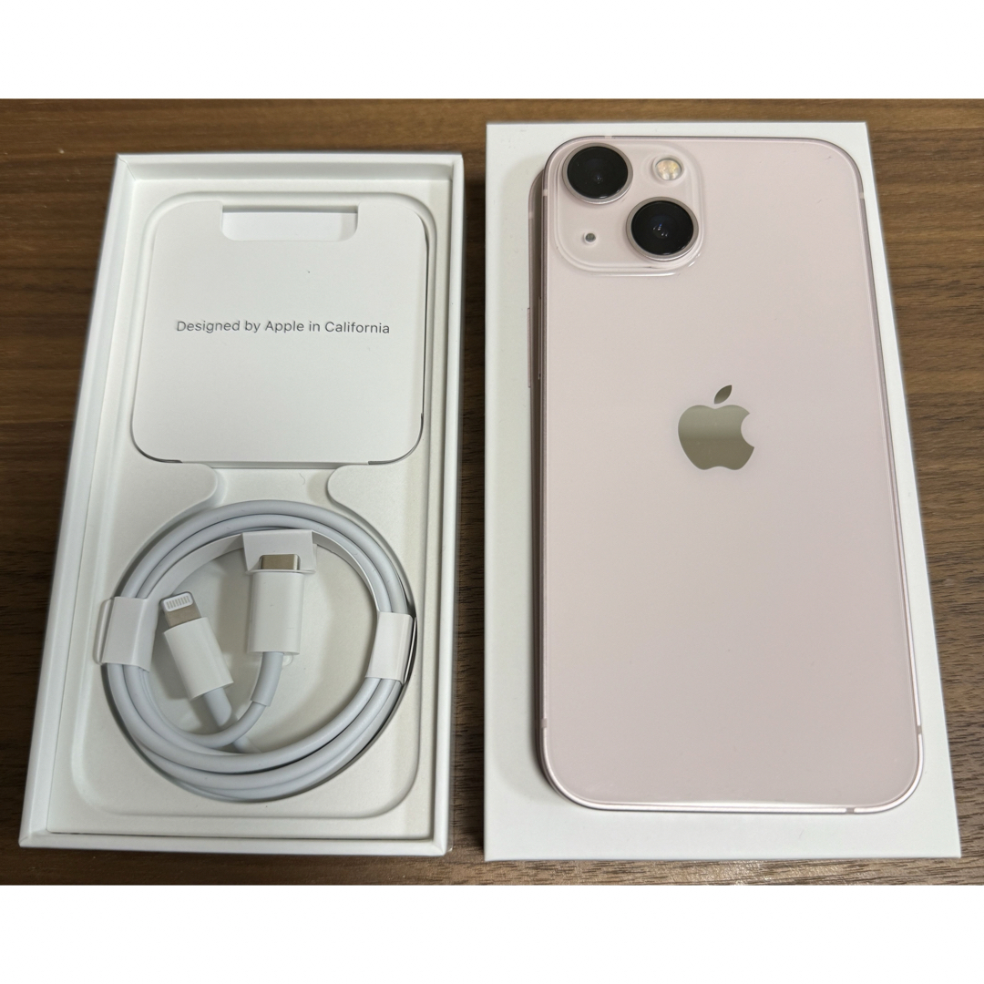 iPhone(アイフォーン)のアップル iPhone13 mini 128GB ピンク スマホ/家電/カメラのスマートフォン/携帯電話(スマートフォン本体)の商品写真