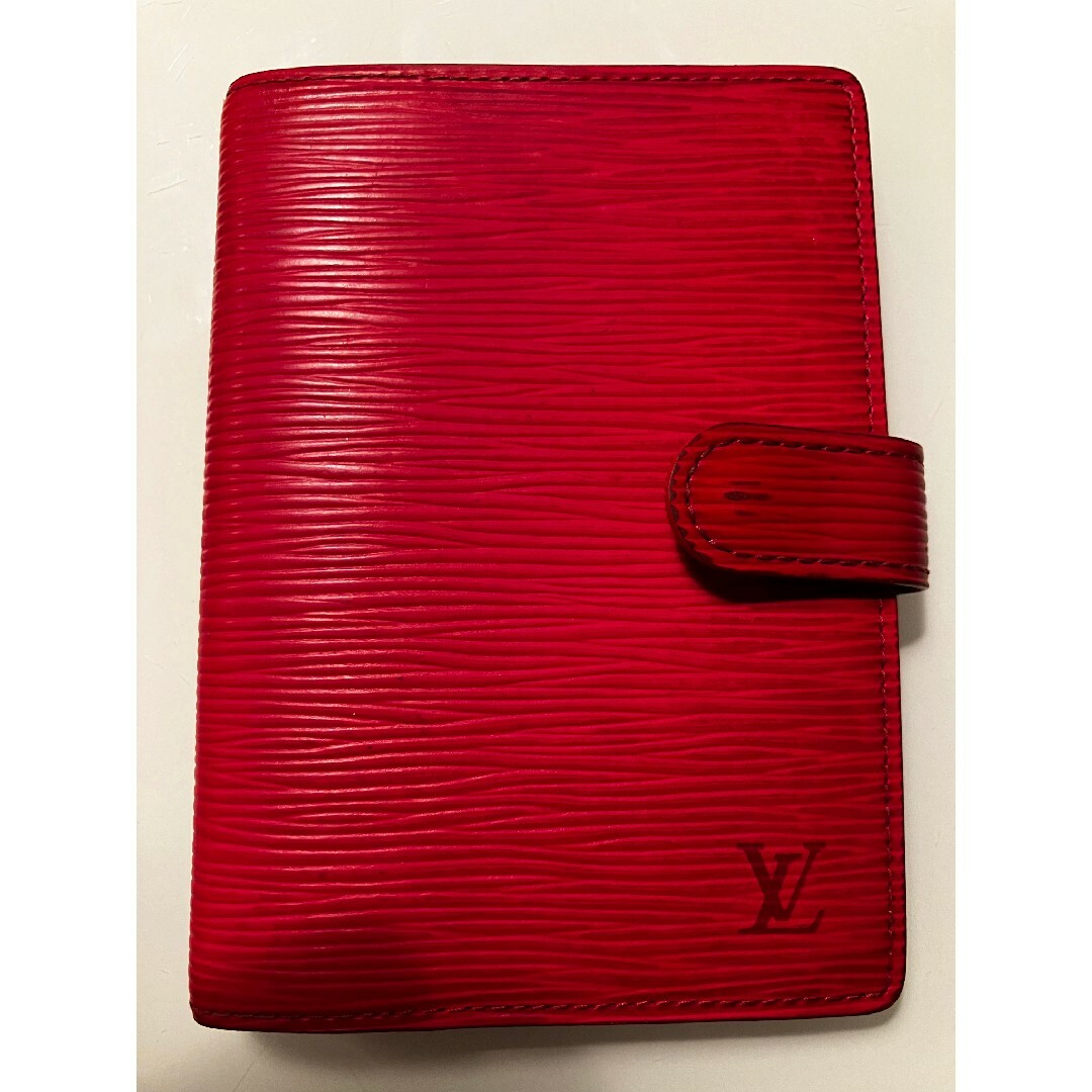 LOUIS VUITTON(ルイヴィトン)のLouis Vuitton エピ　赤　手帳 メンズのファッション小物(手帳)の商品写真