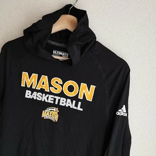 アディダス(adidas)のadidas フーディー　黒/S　MASON BASKETBALL　パーカー(パーカー)