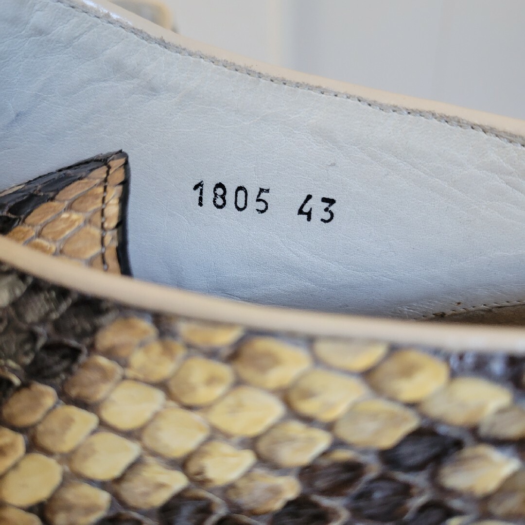 PATRICK COX(パトリックコックス)のPATRICK COXのスネークレザーブーツ メンズの靴/シューズ(ブーツ)の商品写真