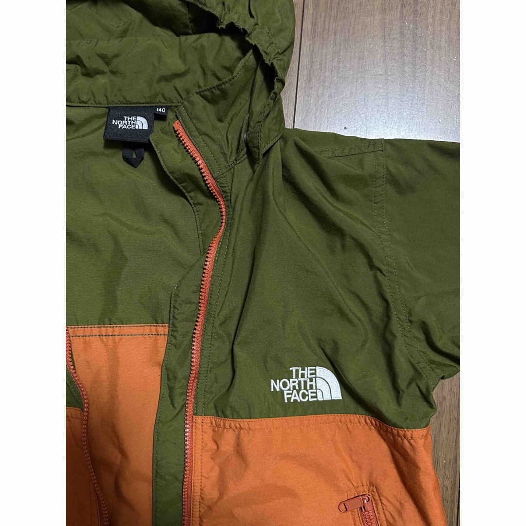 THE NORTH FACE(ザノースフェイス)のTHE NORTH FACE キッズパーカブラウス 140cm キッズ/ベビー/マタニティのキッズ服男の子用(90cm~)(ブラウス)の商品写真