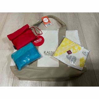 カルディ(KALDI)のKALDIトートバック、エコバック(トートバッグ)