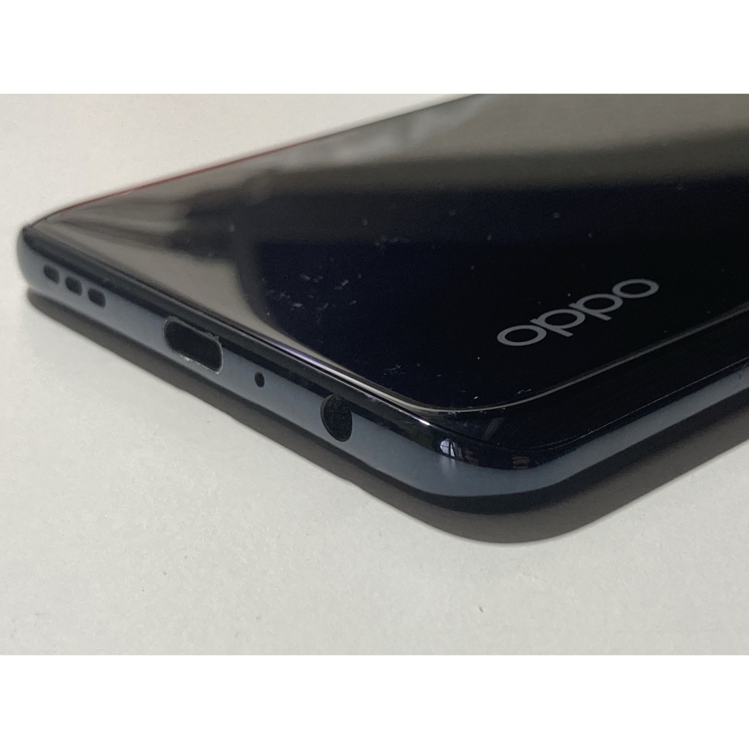 OPPO(オッポ)のOPPO Reno5 A 5G シルバーブラック 128GB SIMフリー スマホ/家電/カメラのスマートフォン/携帯電話(スマートフォン本体)の商品写真