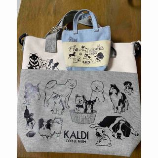 カルディ(KALDI)の2022  KALD I  犬の日　お散歩バッグ(犬)