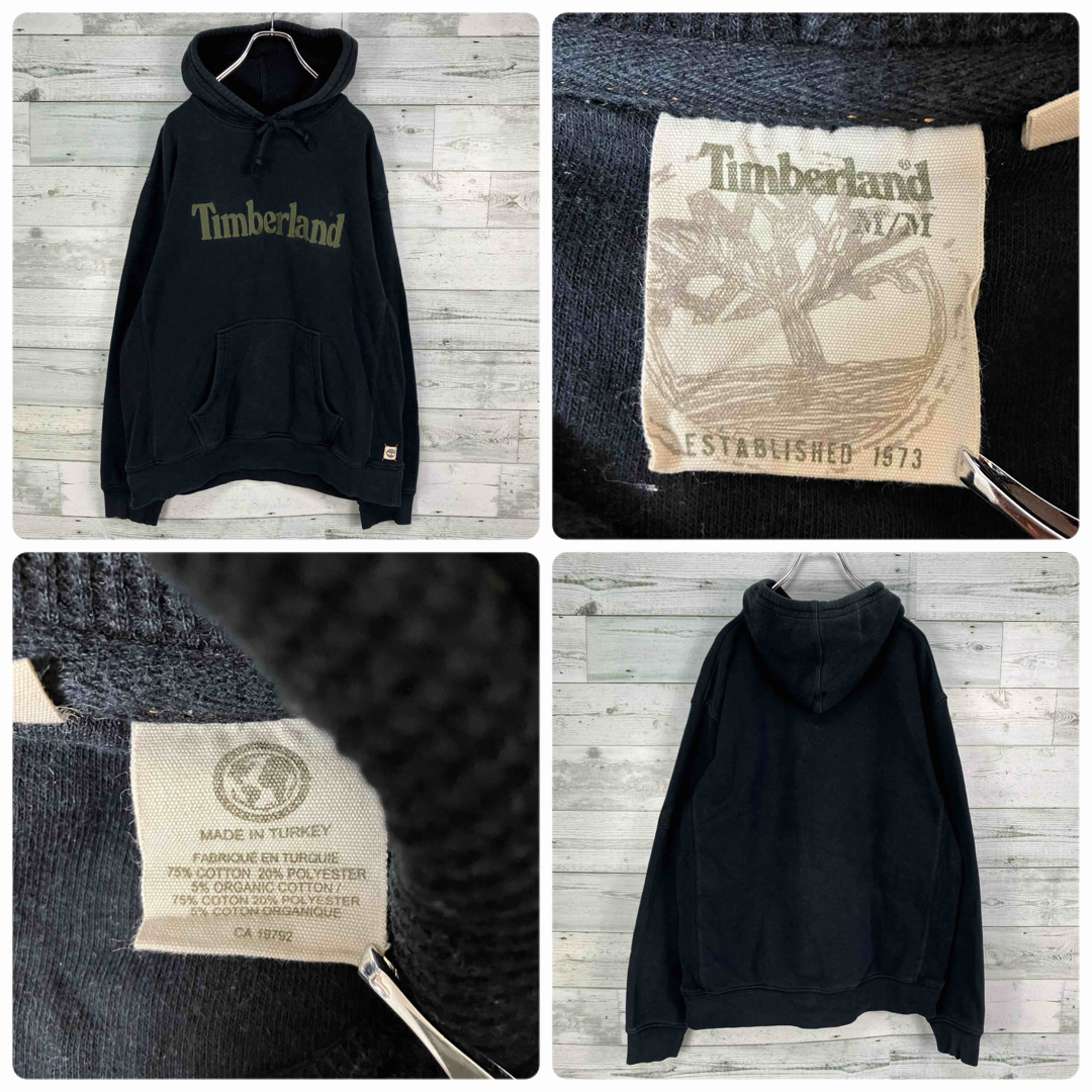 Timberland(ティンバーランド)のティンバーランド 刺繍ロゴ プルオーバー パーカー メンズのトップス(パーカー)の商品写真