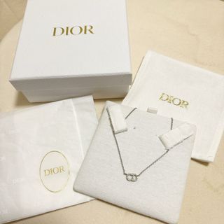 クリスチャンディオール(Christian Dior)のクリスチャンディオール ネックレス シルバー　CLAIR D LUNE ゴールド(ネックレス)