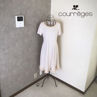 クレージュ(Courreges)のクレージュ♡1度着用　ワンピース  定価4万円3千円(ひざ丈ワンピース)