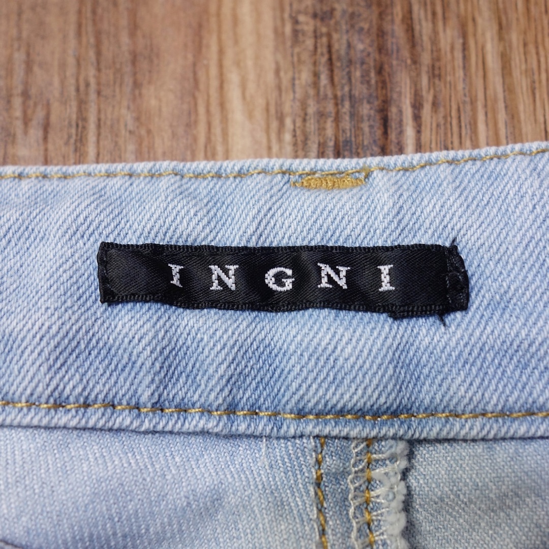 INGNI(イング)のMサイズ ジーンズ イング レディース INGNI デニム パンツ LW33 レディースのパンツ(デニム/ジーンズ)の商品写真