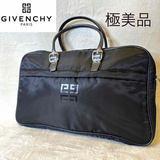 GIVENCHY - 【極美品】GIVENCHY ジバンシー ガーメントバック センターロゴ レザー