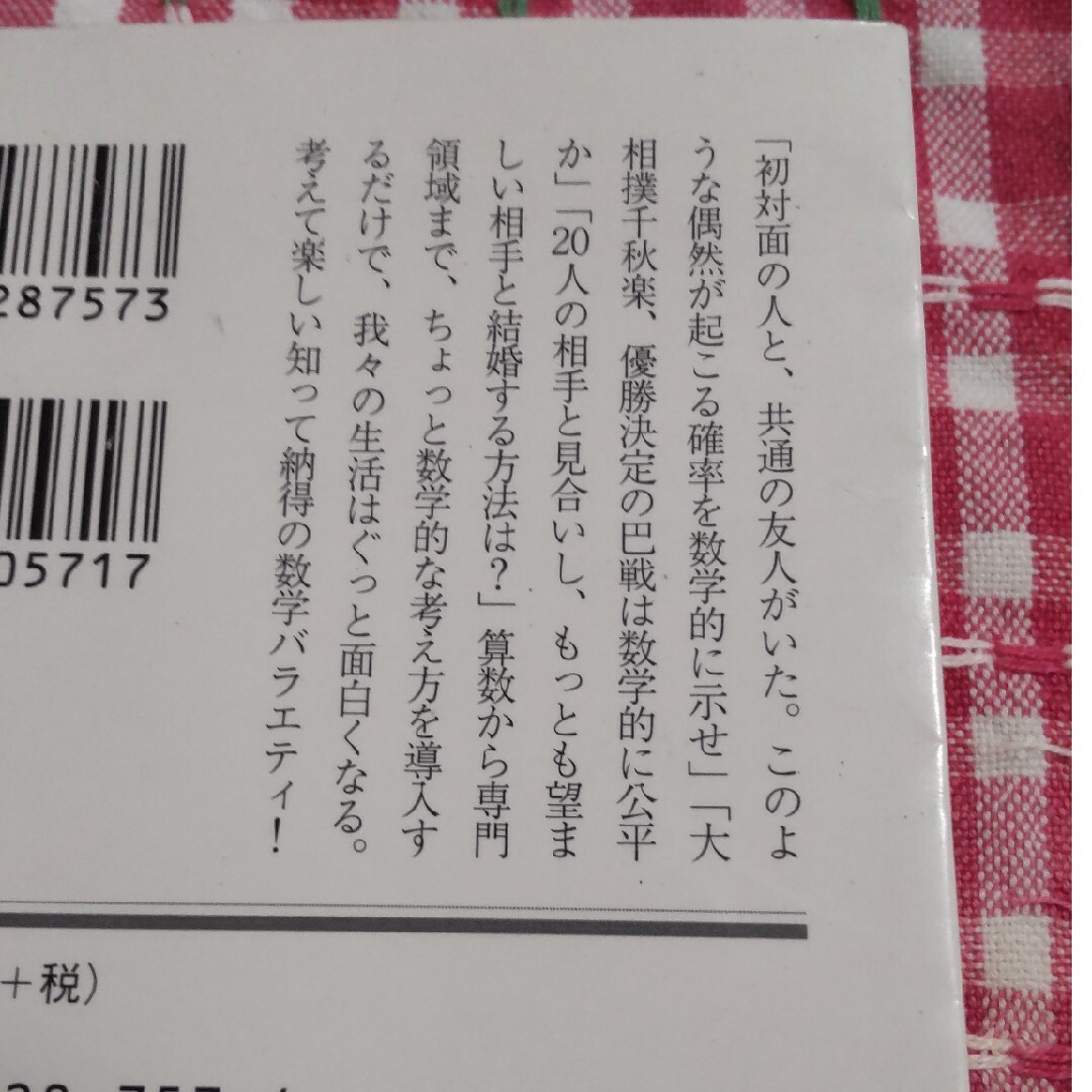 誰かに解かせたくなる算数・数学の本　（幻冬舎文庫） エンタメ/ホビーの本(科学/技術)の商品写真