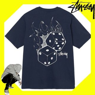 ステューシー(STUSSY)のFIRE🔥  DICE 🎲 TEE【新品未使用】(Tシャツ/カットソー(半袖/袖なし))