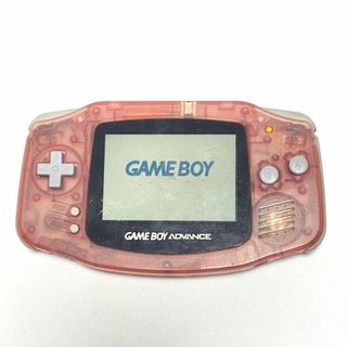 ニンテンドウ(任天堂)のGBA ゲームボーイアドバンス 本体 ミルキーピンク&ワイヤレスアダプタセット(携帯用ゲーム機本体)