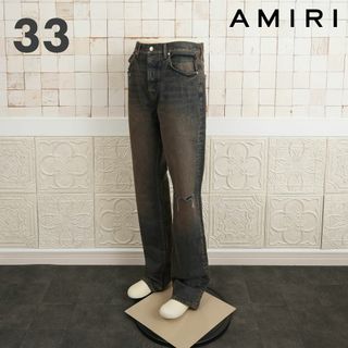 アミリ(AMIRI)の新品 AMIRI MA BAR STRAIGHTJEAN 33(デニム/ジーンズ)