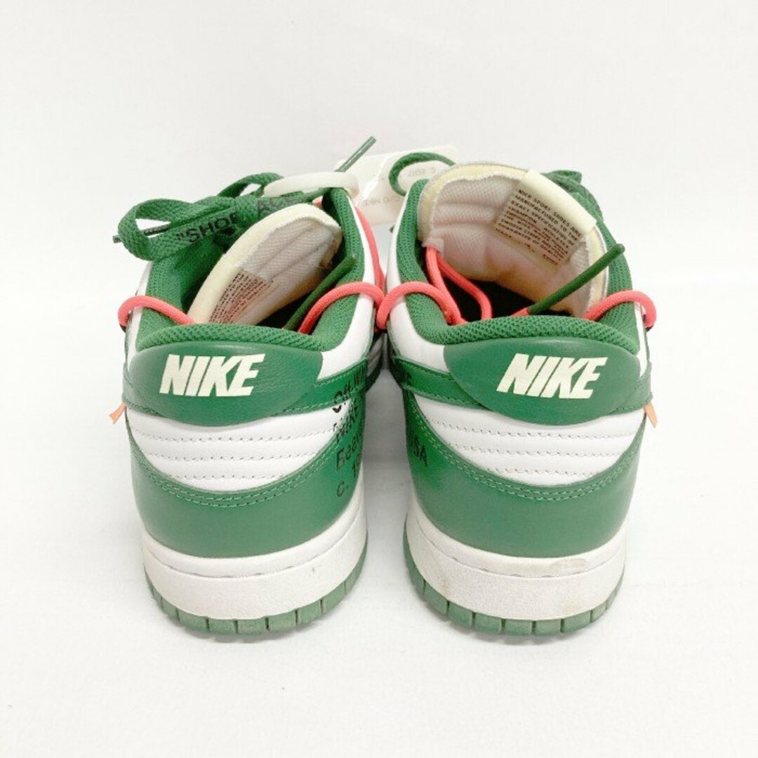 NIKE(ナイキ)の★OFF-WHITE × Nike オフホワイト ナイキ Dunk Low "White/Pine-Green ダンク ロー ホワイト/パイン グリーン  CT0856-100 size28cm メンズの靴/シューズ(スニーカー)の商品写真