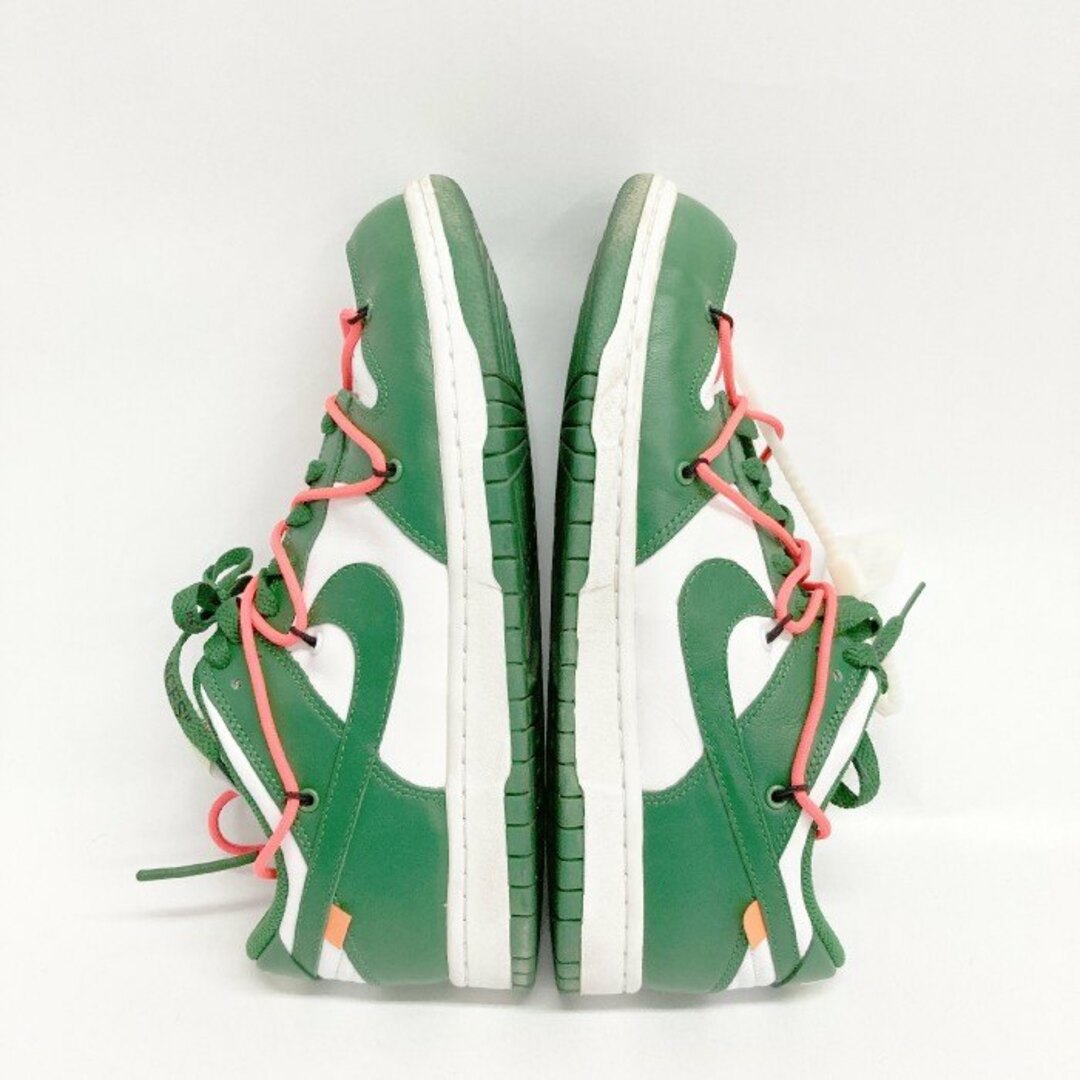 NIKE(ナイキ)の★OFF-WHITE × Nike オフホワイト ナイキ Dunk Low "White/Pine-Green ダンク ロー ホワイト/パイン グリーン  CT0856-100 size28cm メンズの靴/シューズ(スニーカー)の商品写真