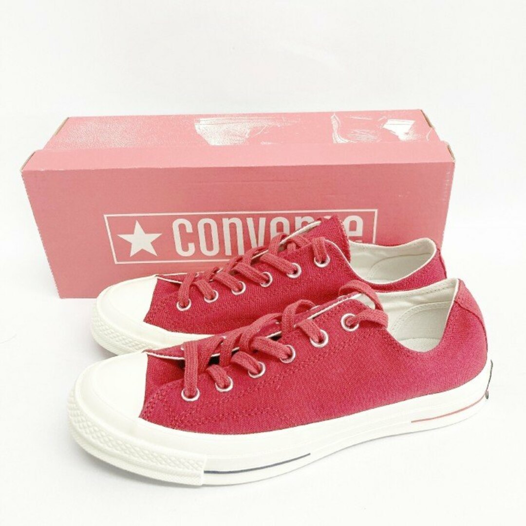 CONVERSE(コンバース)の★CONVERSE コンバース CHUCK 70 OX HERITAGE COURT レッド size26cm メンズの靴/シューズ(スニーカー)の商品写真