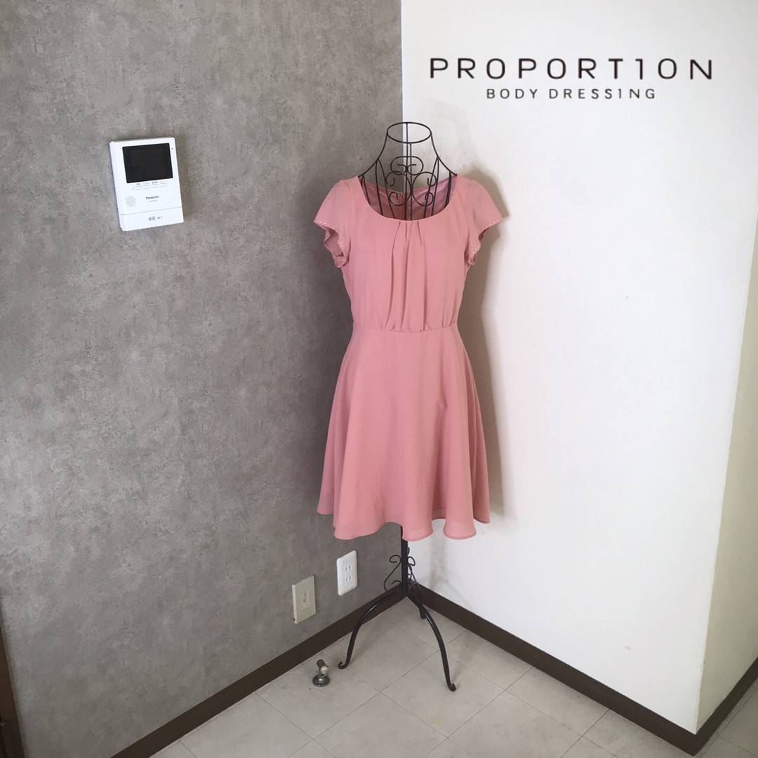 PROPORTION BODY DRESSING(プロポーションボディドレッシング)のプロポーションボディドレッシング ♡1度着用　ワンピース  レディースのワンピース(ひざ丈ワンピース)の商品写真