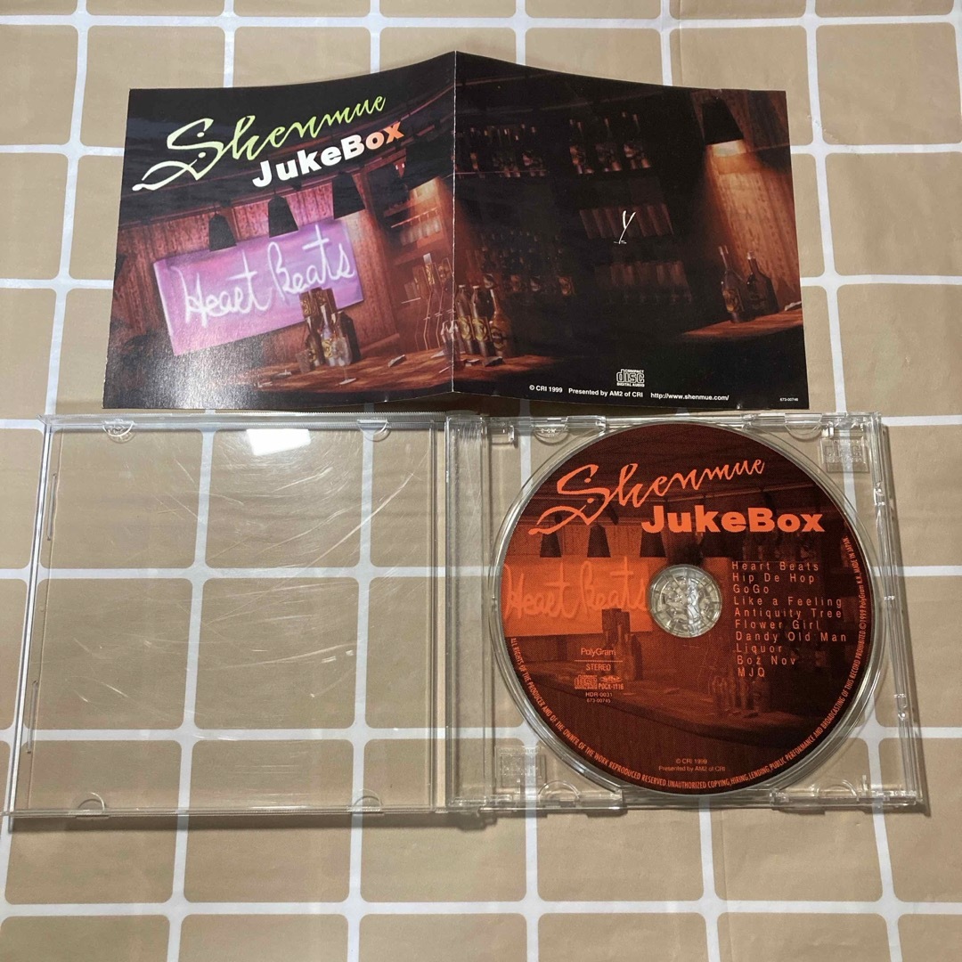 SEGA(セガ)のShenmue JukeBox シェンムー ジュークボックス エンタメ/ホビーのCD(ゲーム音楽)の商品写真