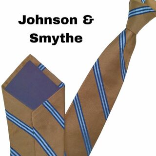 USA製Johnson&Smythe ネクタイ レジメンタルストライプu13(ネクタイ)