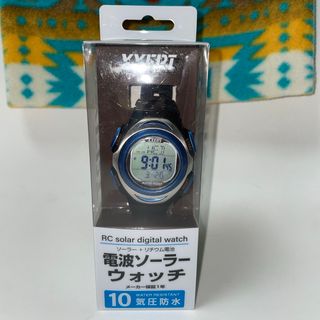 ノアセイミツ(ノア精密)の新品未開封‼️未使用品‼️ノア精密 電波ソーラーウォッチ XXW-501 BU(腕時計(デジタル))