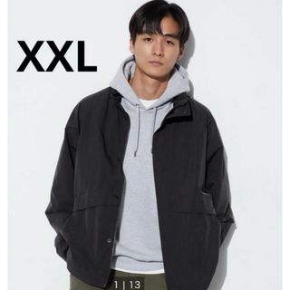 ユニクロ(UNIQLO)のUNIQLO ウィンドプルーフスタンドブルゾン XXL(ブルゾン)