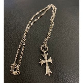 クロムハーツ(Chrome Hearts)の【クロムハーツ】CHタイニークロス　ロールチェーン(ネックレス)