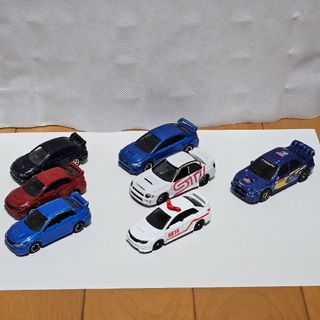 トミカシリーズ(トミカシリーズ)のトミカ インプレッサ WRX STI 7台セット(ミニカー)