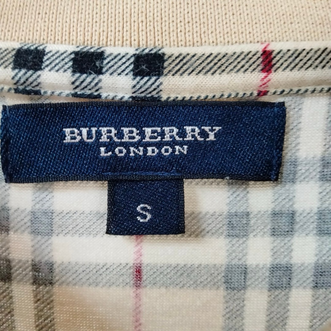 BURBERRY(バーバリー)のBurberry ノバチェック　ポロシャツ　半袖　tシャツ  バーバリー　総柄 メンズのトップス(ポロシャツ)の商品写真