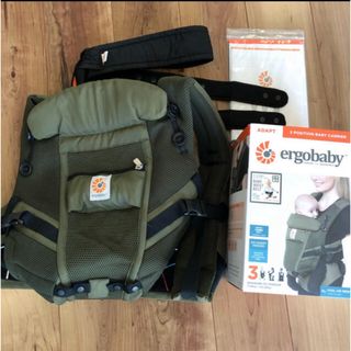 エルゴベビー(Ergobaby)のELGOBABYエルゴベビー・ベビーキャリア ADAPT(アダプト) クールエア(抱っこひも/おんぶひも)