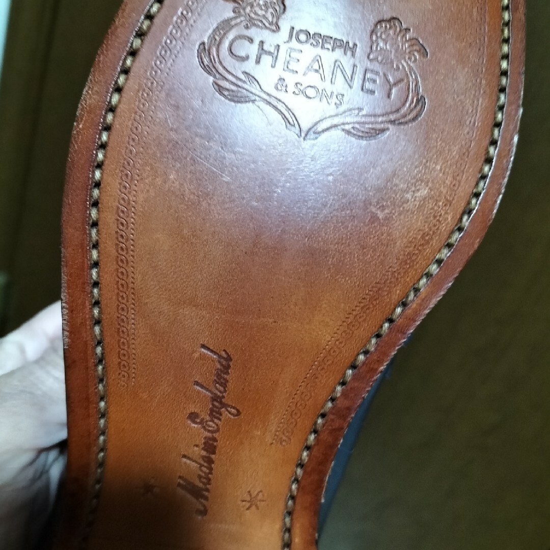 CHEANEY(チーニー)のJOSEPH CHEANEY＆SONS チーニ　BONNIE ボニー バイカラー レディースの靴/シューズ(スリッポン/モカシン)の商品写真