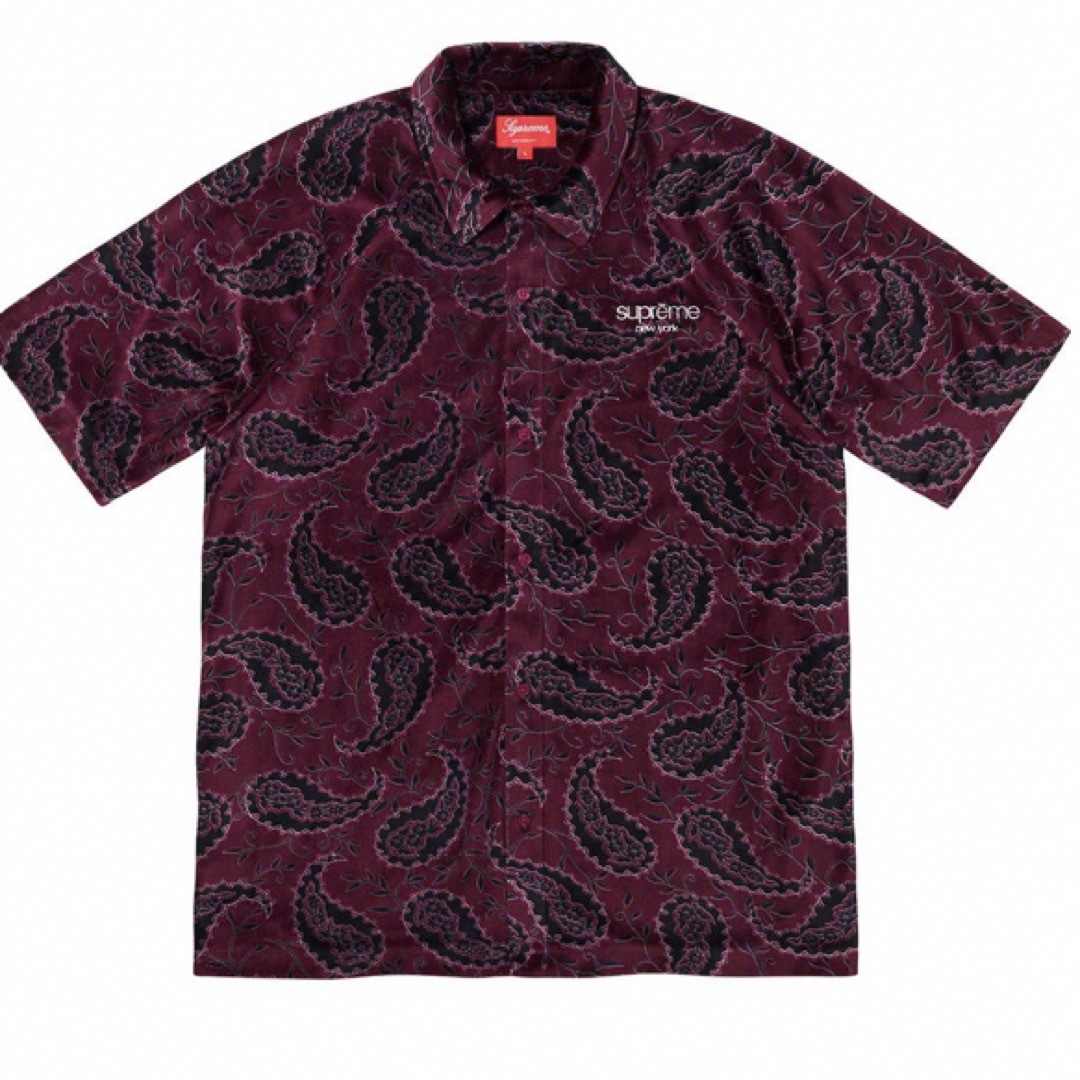 Supreme(シュプリーム)のsupreme velour s/s shirt メンズのトップス(シャツ)の商品写真