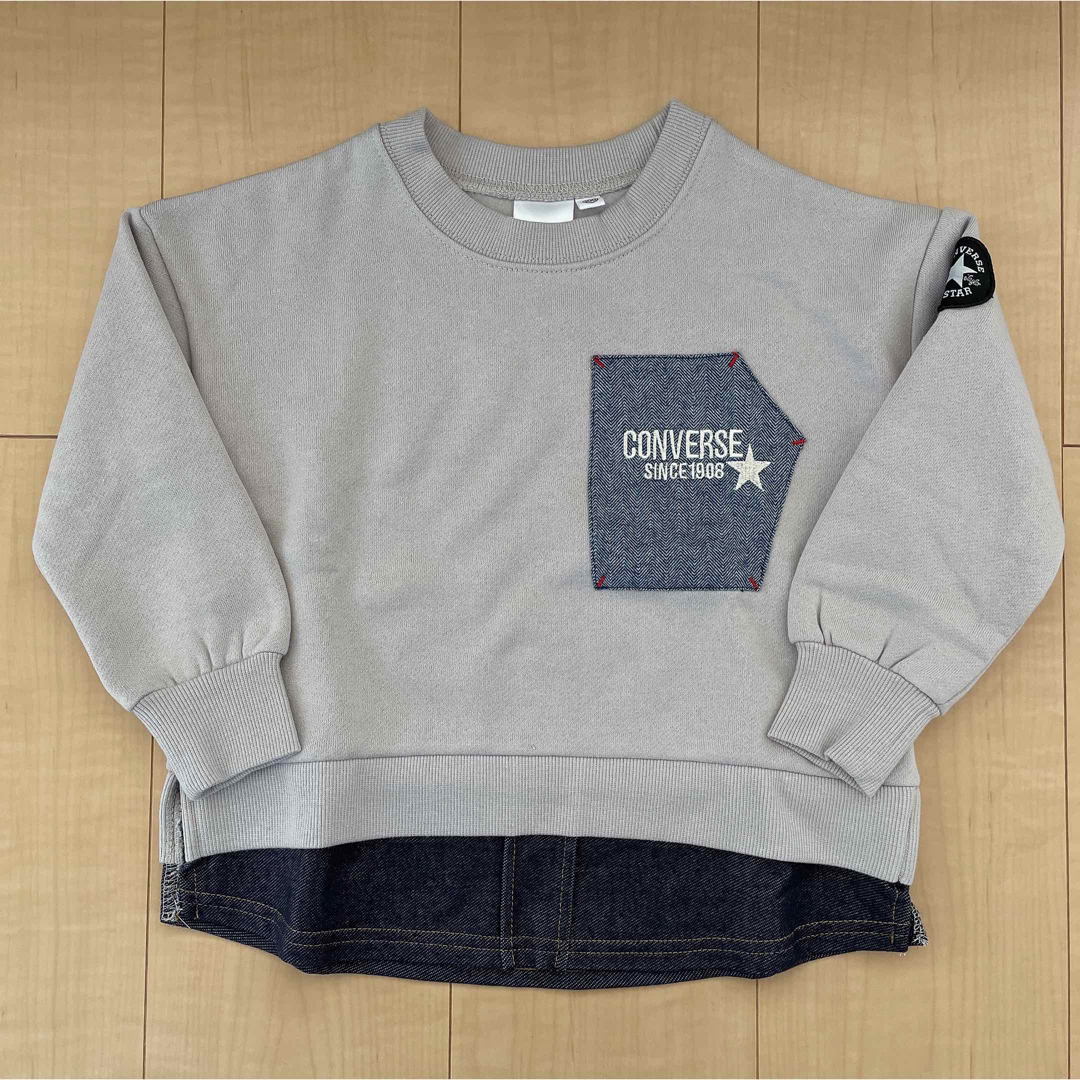 CONVERSE(コンバース)の子供用トップス2枚セット キッズ/ベビー/マタニティのキッズ服男の子用(90cm~)(Tシャツ/カットソー)の商品写真