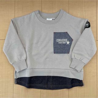 コンバース(CONVERSE)の子供用トップス2枚セット(Tシャツ/カットソー)