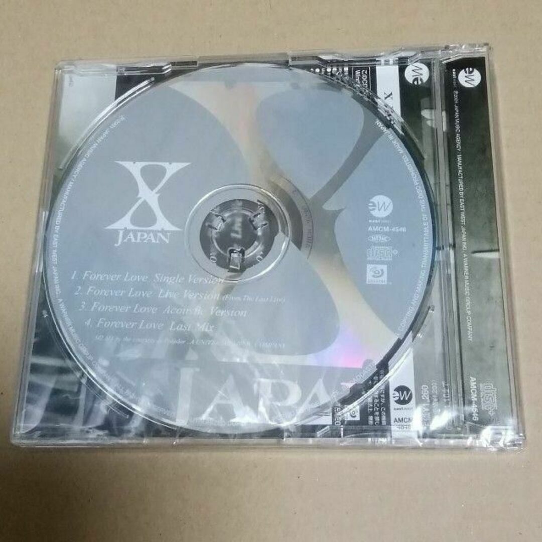 Forever Love マキシシングル X JAPAN エンタメ/ホビーのCD(ポップス/ロック(邦楽))の商品写真