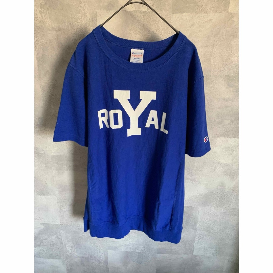 Champion(チャンピオン)のチャンピオン Tシャツ リバースウィーブ ブルー　ROYAL champion メンズのトップス(Tシャツ/カットソー(半袖/袖なし))の商品写真