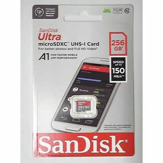 サンディスク(SanDisk)のマイクロＳＤカード microSDXC 256GB 150MB/s A1対応(その他)