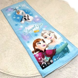 アナと雪の女王 - アナと雪の女王スポーツタオル旅行スイミングレジャー水泳ディズニーアナ雪エルサ