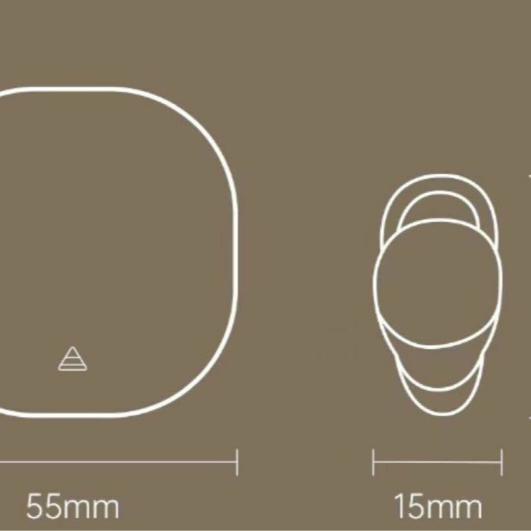 ワイヤレスイヤホン ノイズキャンセリング 睡眠 痛くない ワイヤレス ブラック スマホ/家電/カメラのオーディオ機器(ヘッドフォン/イヤフォン)の商品写真