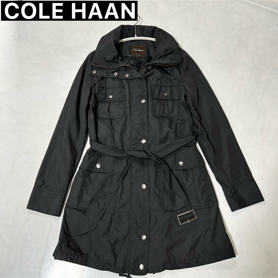 Cole Haan(コールハーン)の美品 COLE HAAN ナイロンジャケット コート ライトアウター   レディースのジャケット/アウター(ナイロンジャケット)の商品写真