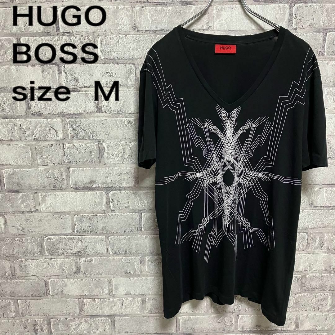 HUGO BOSS(ヒューゴボス)の人気【HUGO BOSS】ヒューゴボス Tシャツ M お洒落 メンズのトップス(Tシャツ/カットソー(半袖/袖なし))の商品写真