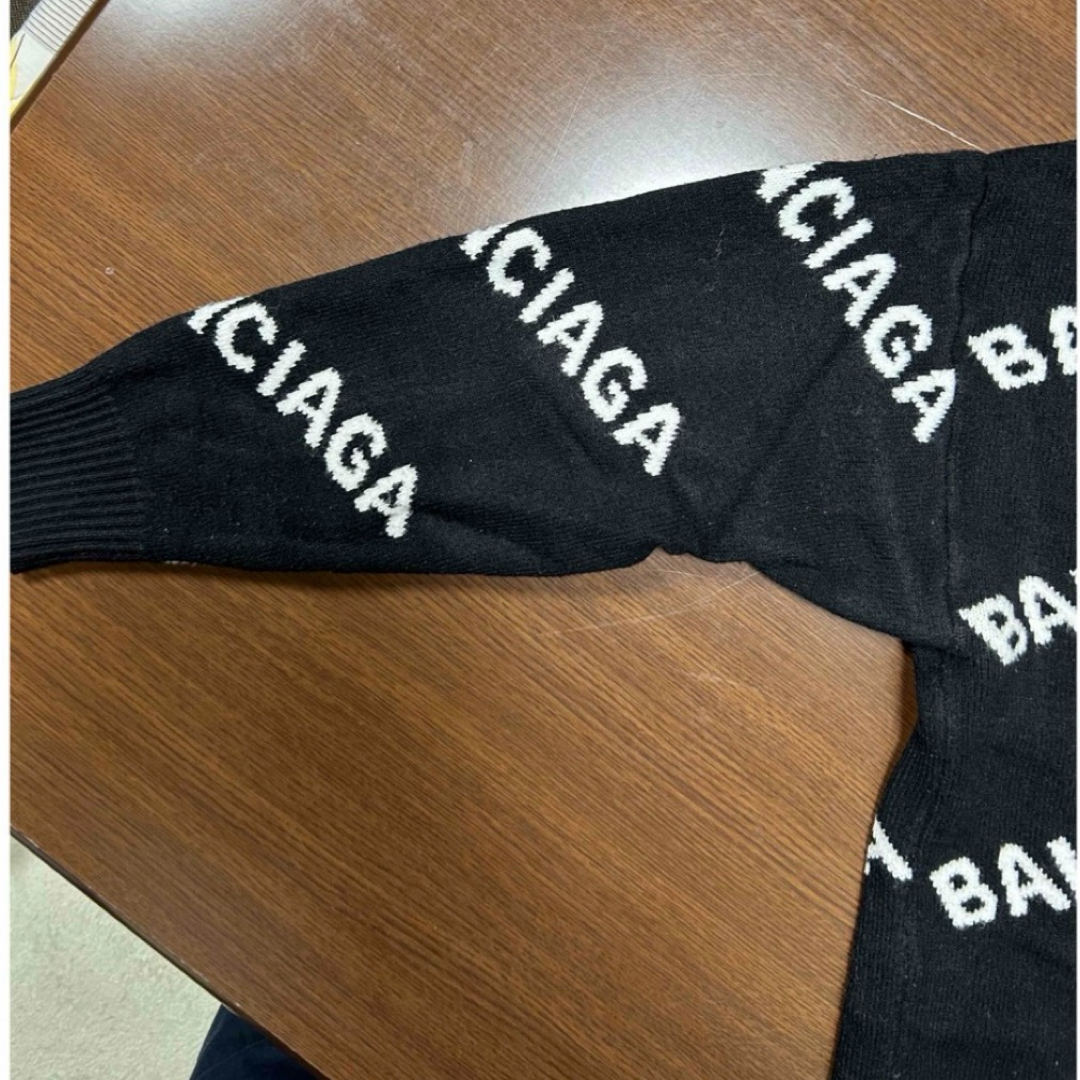 バレンシアガ balenciaga 総柄ニット バレンシアガ balenciaga 総柄ニット