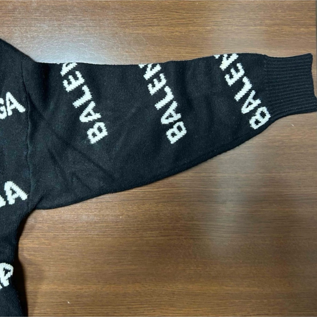バレンシアガ balenciaga 総柄ニット バレンシアガ balenciaga 総柄ニット