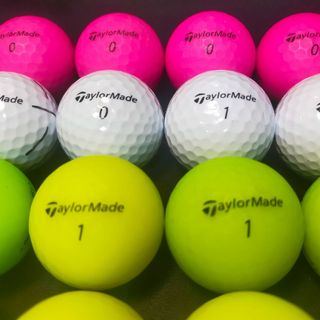 テーラーメイド(TaylorMade)の【美品】ディスタンス+ソフト テーラーメイド 24球 ロストボール ゴルフボール(その他)