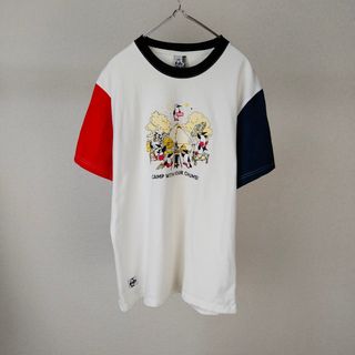 チャムス(CHUMS)のチャムス　CHUMS アウトドア　ロゴ　tシャツ  グラフィックt 古着(Tシャツ/カットソー(半袖/袖なし))