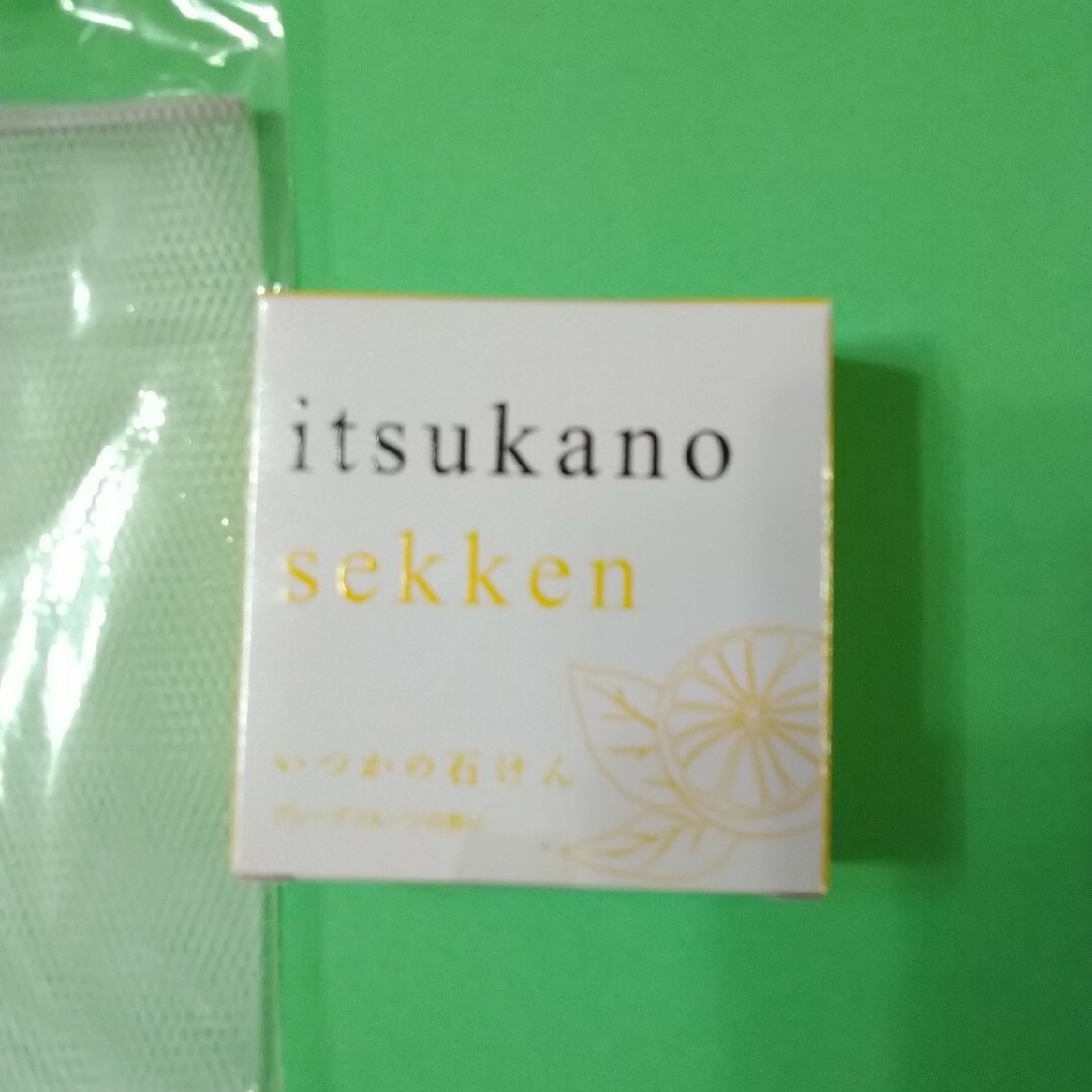 水橋保寿堂製薬(ミズハシホジュドウセイヤク)のいつかの石けん 1個＆ネット1 枚セット コスメ/美容のスキンケア/基礎化粧品(洗顔料)の商品写真