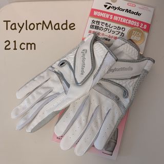 テーラーメイド(TaylorMade)のTaylorMade  両手グローブ レディス21cm white(その他)