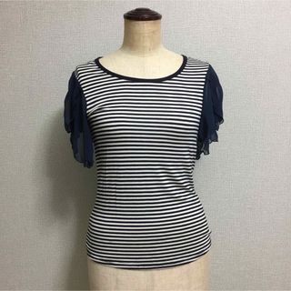 フリーズショップ(FREE'S SHOP)の新品 定価¥6372 フリーズショップ ボーダー Tシャツ カットソー(Tシャツ(半袖/袖なし))