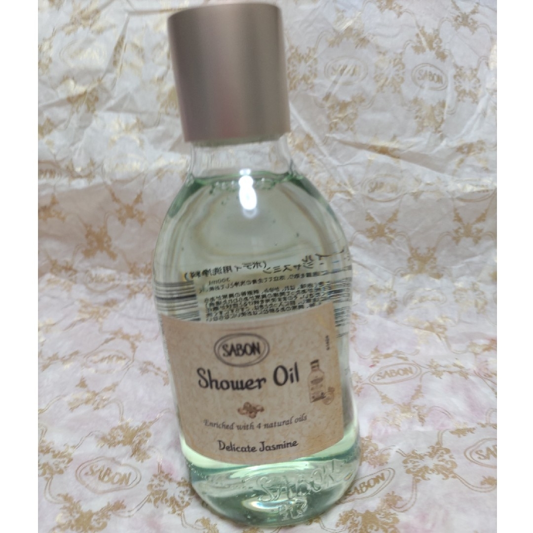 SABON(サボン)のSABON  シャワーオイル　デリケート・ジャスミン(300mL)　1個 コスメ/美容のボディケア(ボディオイル)の商品写真